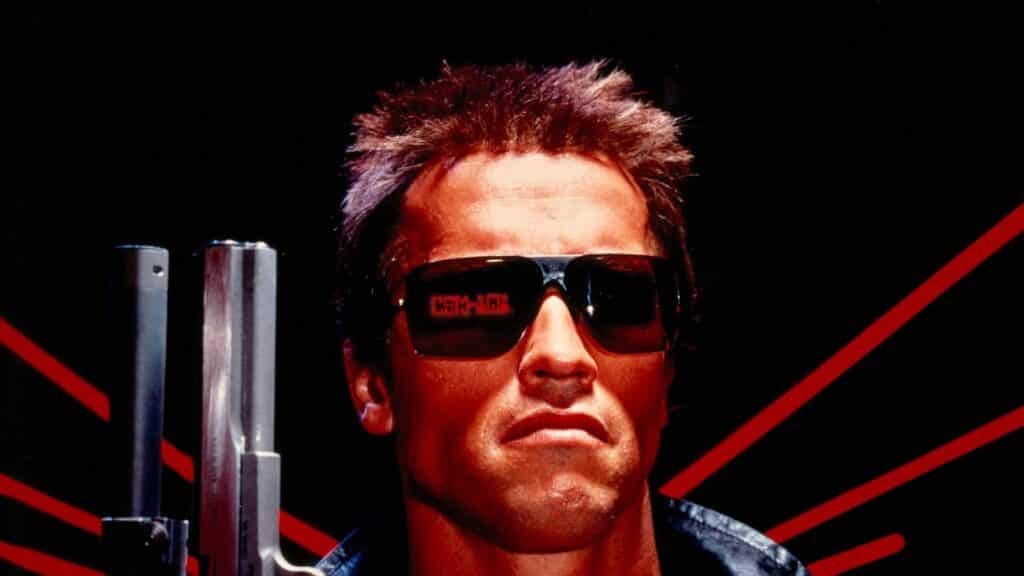 Arnold Schwarzenegger in The Terminator (1984) 80s action movies