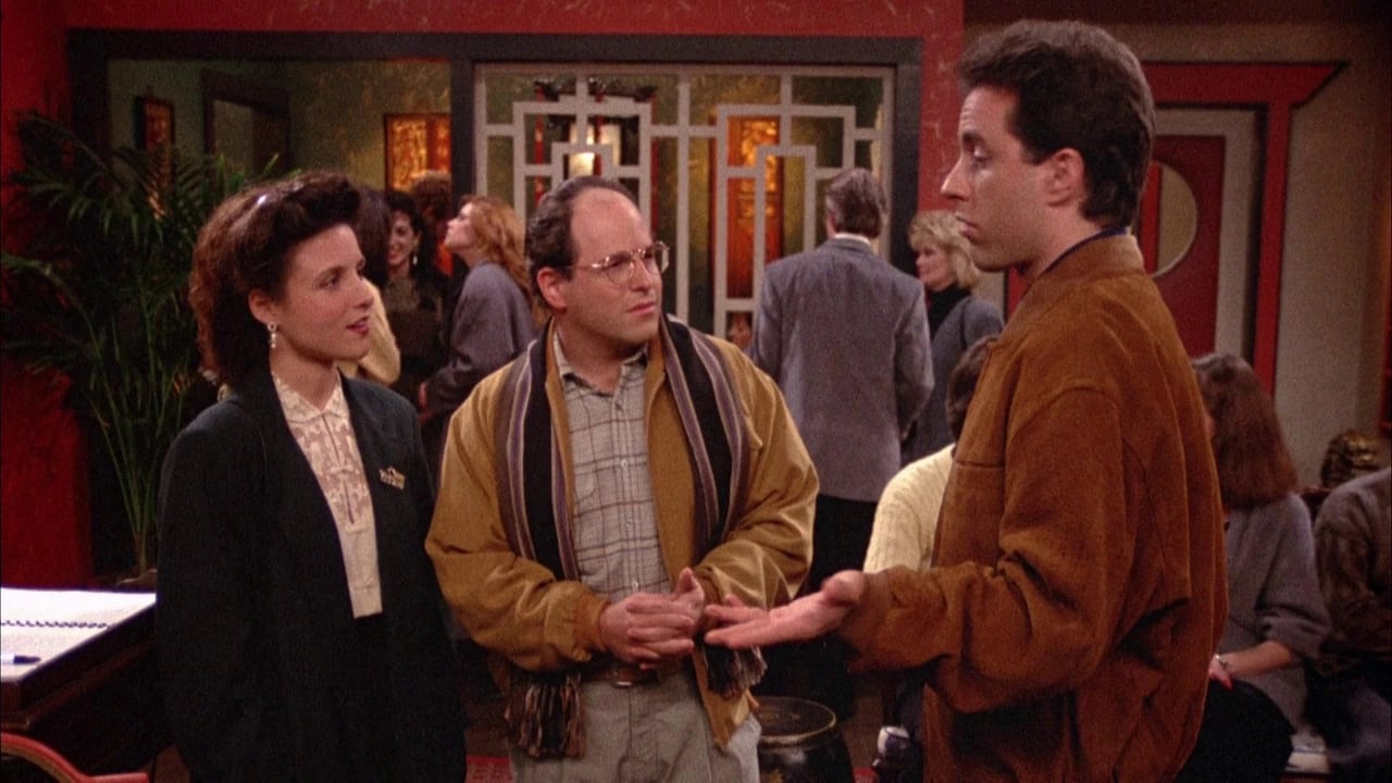 Julia Louis-Dreyfus, Jerry Seinfeld, and Jason Alexander in Seinfeld (1989)