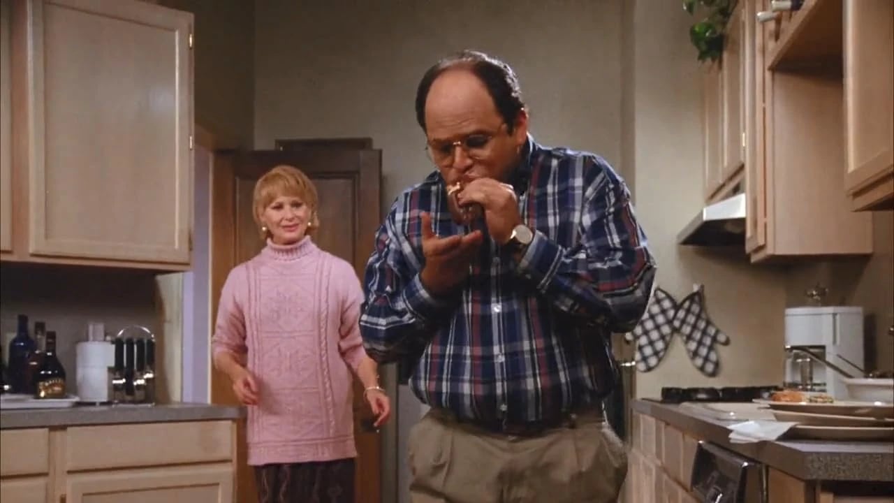 Jason Alexander and Lois Nettleton in Seinfeld (1989)