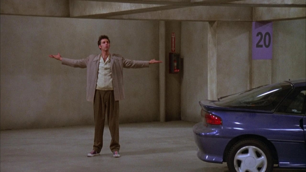 Michael Richards in Seinfeld episode "The Parking Garage"