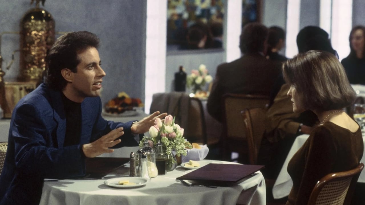 Jerry Seinfeld and Suzanne Snyder in Seinfeld (1989)